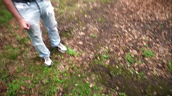 naked outside with the ladies