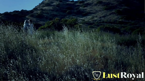 Sexy hot babes lesbian sex in the forest