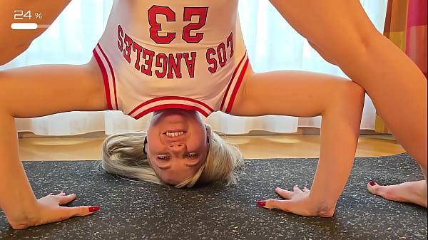 Yoga? Sure! Stretching? Of course! But that’s not really why you’re watching, is it?